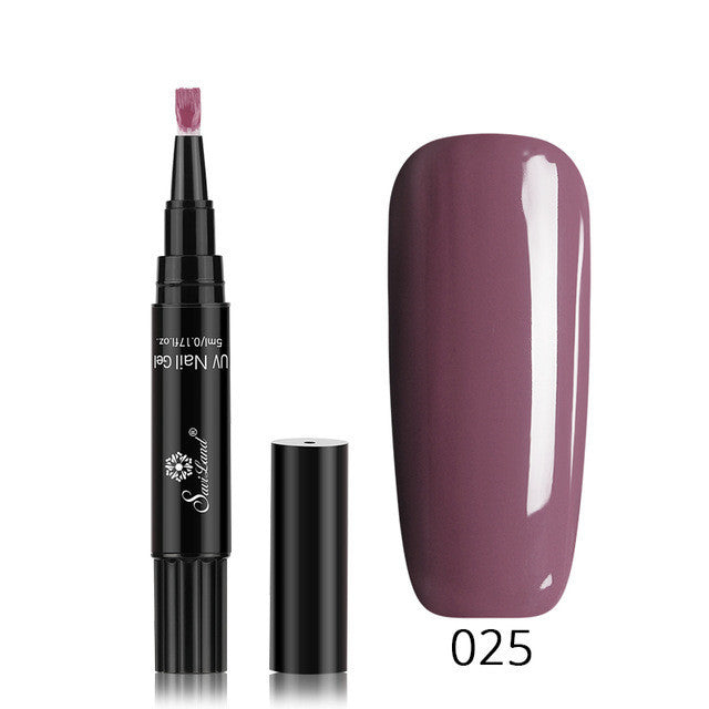 3 In 1 Gel Nail Varnish Pen Glitter One Step Nail Art Gel Polish Hybrid 3 In 1 Gel Nail Varnish Pen Glitter One Step Nail Art Gel Polish Hybrid